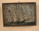 Ex-voto quatre mâts carré, du type clipper (demi-coque)