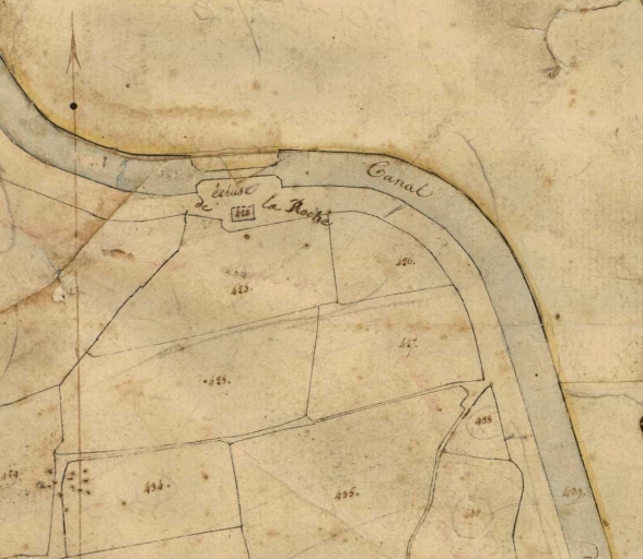 Site d'écluse, la Roche (Montreuil-sur-Ille)