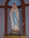 Statue (petite nature) : Vierge, dite Notre-Dame de Lourdes