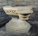 Fonts baptismaux et clôture