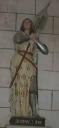 Statue : sainte Jeanne d'Arc