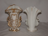 Paire 2 de vases à fleurs