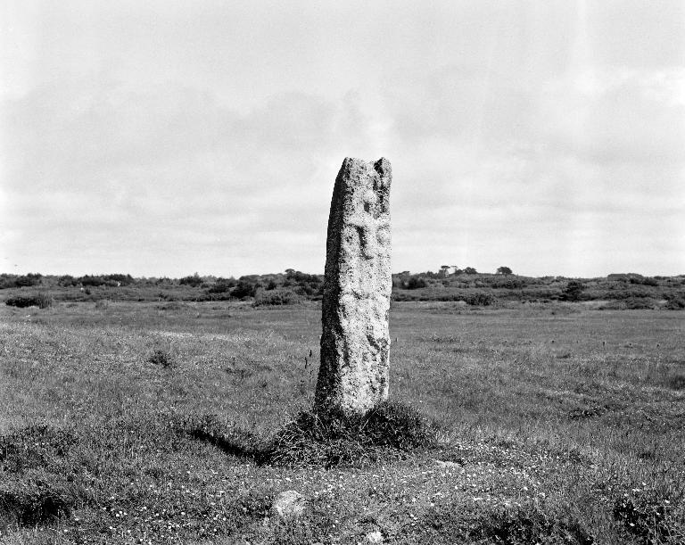 Stèle christianisée : Calvaire, chapelle Saint-Guévroc (Tréflez)