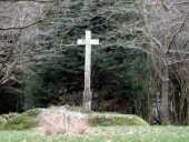 Croix monumentale de la famille Valet, la Guertaie (Bonnemain)