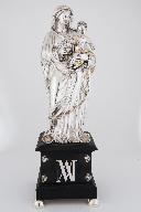 Statue de la Vierge à l'Enfant (orfèvres : Renaud, Alexis et Demarquet Frères)