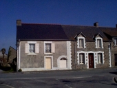 Le village et les rues sur la commune de Le Vivier-sur-Mer