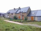Alignement de maison et ferme, la Hautière (Pipriac)
