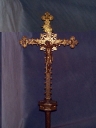 Croix de procession 4 : Christ en croix