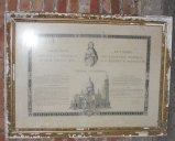 Estampe : Diplôme d'affiliation