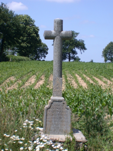 Croix monumentale, la Corroirie (Bréal-sous-Montfort)