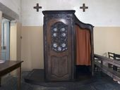 Confessionnal, église Saint-Marcel (Saint-Marcel)