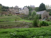 Moulin à farine Saint-Michel, actuellement maison, rue du Moulin Saint-Michel (Moncontour)