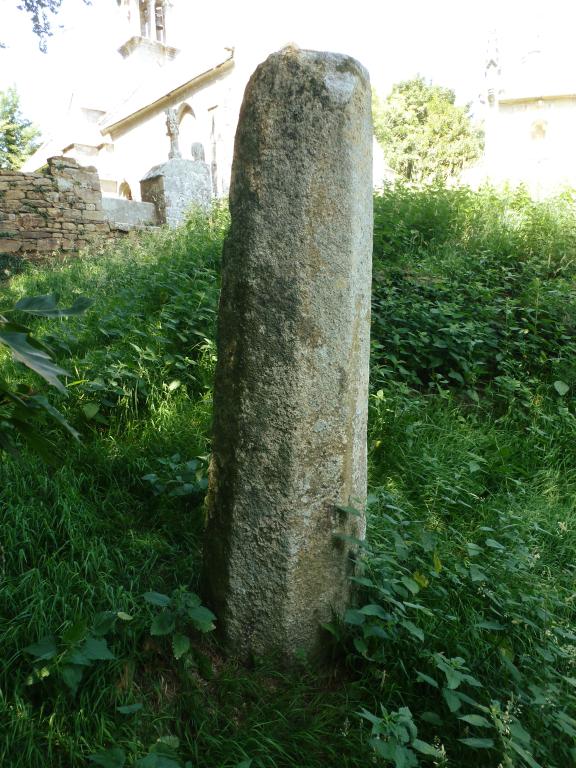 Stèle protohistorique, Lannourec (Goulien)