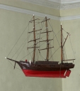 Maquette-ex-voto du trois-mâts Saint-Yves