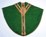 Ornement vert 1 : chasuble, étole