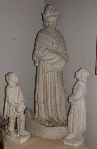 Groupe sculpté : Vierge, dite Notre-Dame de la Salette