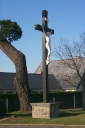 Croix monumentale dite croix de mission, rue du Stade ; rue Pierre de Coubertin, Bel-Air (Cancale)