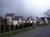 Maisons formant un alignement de quatre logis, la Petite Roche (Châteaugiron)