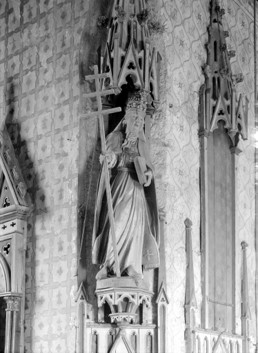 Ensemble de deux statues : Saint Grégoire, Saint Denis