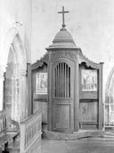Confessionnal (2), église paroissiale Saint-Pierre, Saint-Paul (Malguénac)