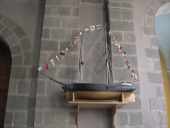 Ex-voto : maquette du bateau "Stella Maris", rue Wilson (Binic fusionnée en Binic-Etables-sur-Mer en 2016)