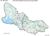 Les ponts et passerelles de la commune de Brennilis