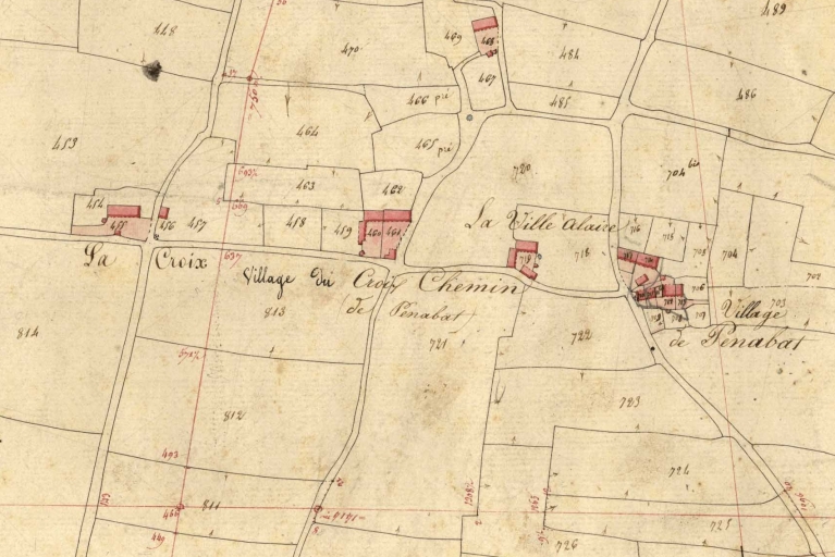 Ecart, la Ville Allaire (Langouët)