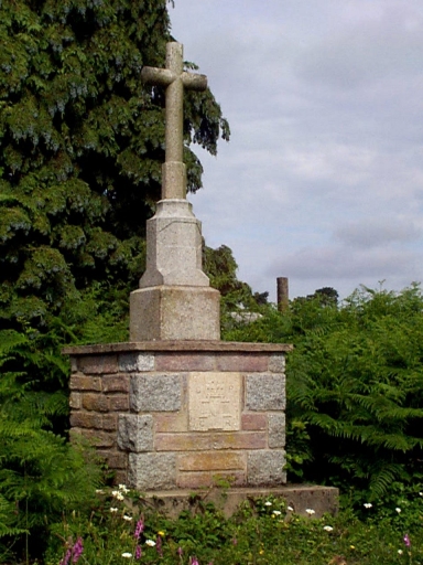 Croix de chemin, près de la Lambardais (Maure-de-Bretagne fusionnée en Val d'Anast en 2017)