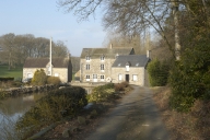 Les moulins sur la commune de Saint-Brice-en-Coglès (fusionnée en Maen Roch en 2017)