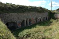 Tour-modèle n° 3 (détruite) puis réduit, année "1884", Toulbroc'h, Pointe du Grand Minou (Locmaria-Plouzané)