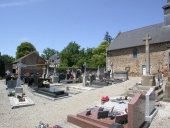 Cimetière, rue du Bain (Aubigné)