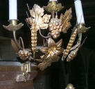 Paire 5 de luminaires d'applique d'église