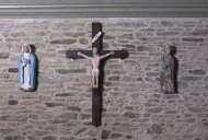 Groupe sculpté : Crucifixion