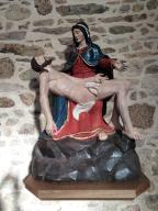Groupe sculpté : Piétà